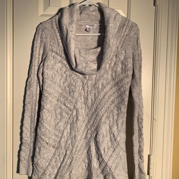 Motherhood Long Cowl Neck Maternity Sweater - Picture 1 of 6